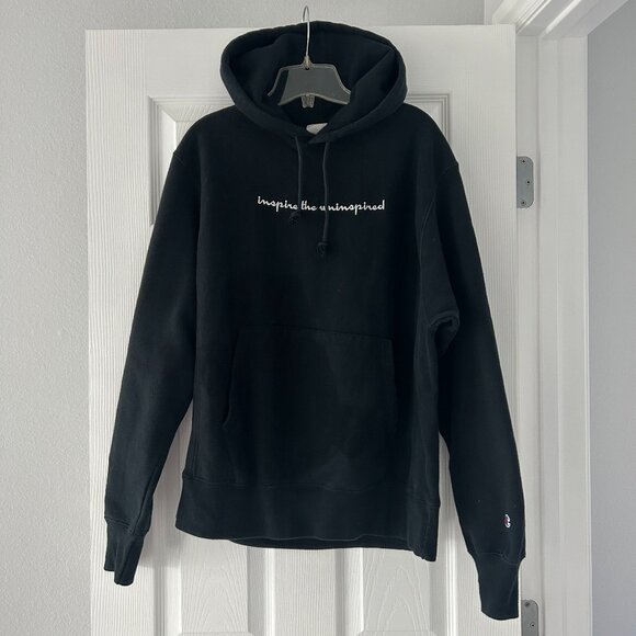 Champion Black Hoodie - Picture 1 of 5
